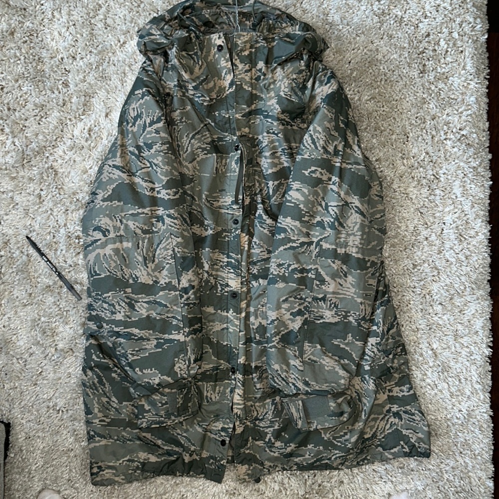 US Air Force parka with liner size S
